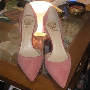 Vine Camuto heels, soft pink, size 10, never worn